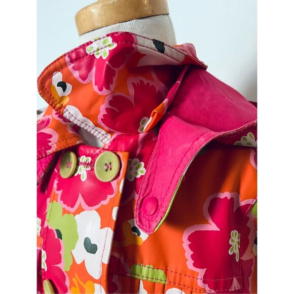 Catimini Toddler Girls 3 Removable Hooded Raincoat Jacket - Picture 6 of 12